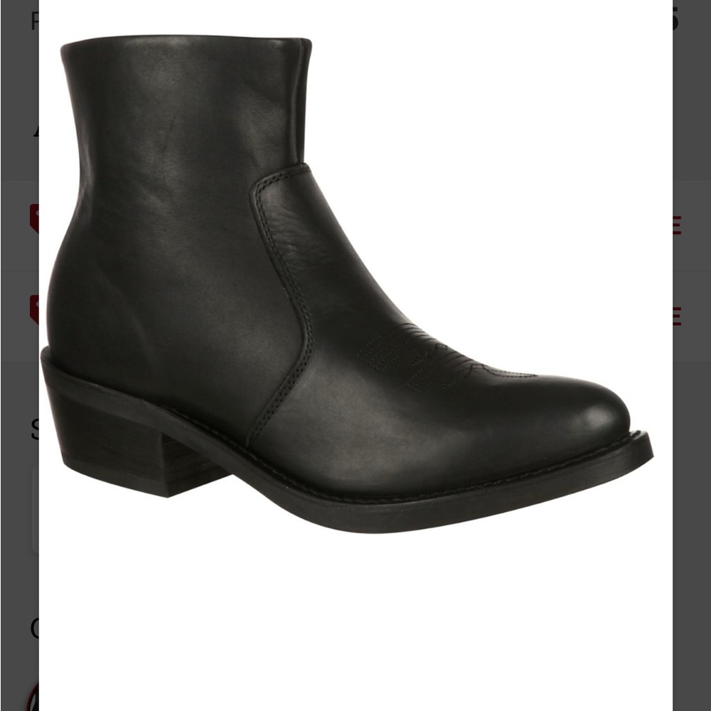 Durango Black Cowboy & Western Boots - Picture 1 of 15